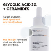 SKIN RENEWING SERUM - GLYCOLIC ACID 10% + CERAMIDES