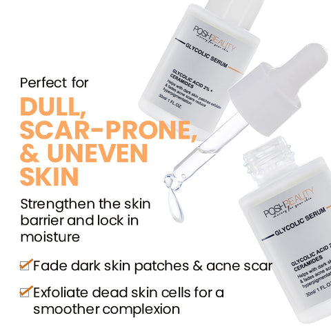 SKIN RENEWING SERUM - GLYCOLIC ACID 10% + CERAMIDES